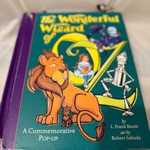 Wizard of Oz Commemorative Pop-Up Book by Robert Sabuda Vintage